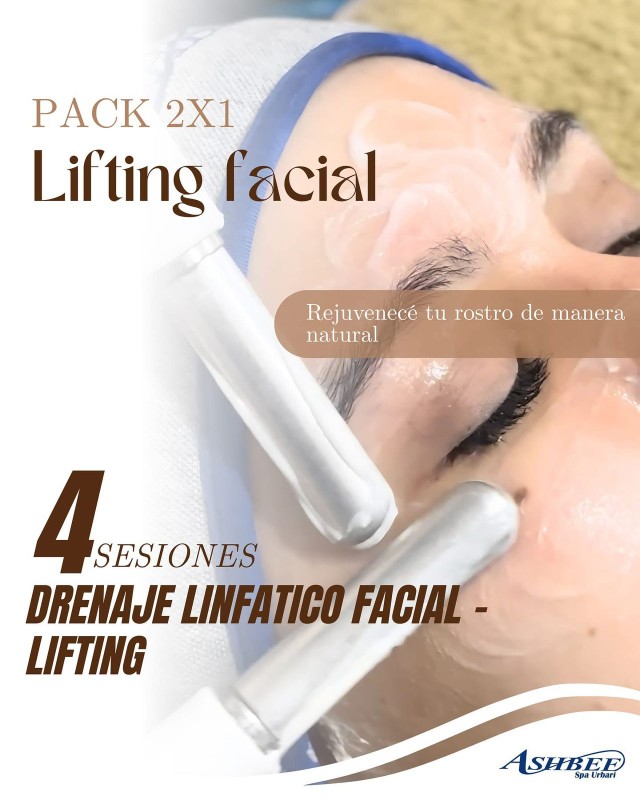 Pack 2x1 Drenaje Linfático Facial - Lifting